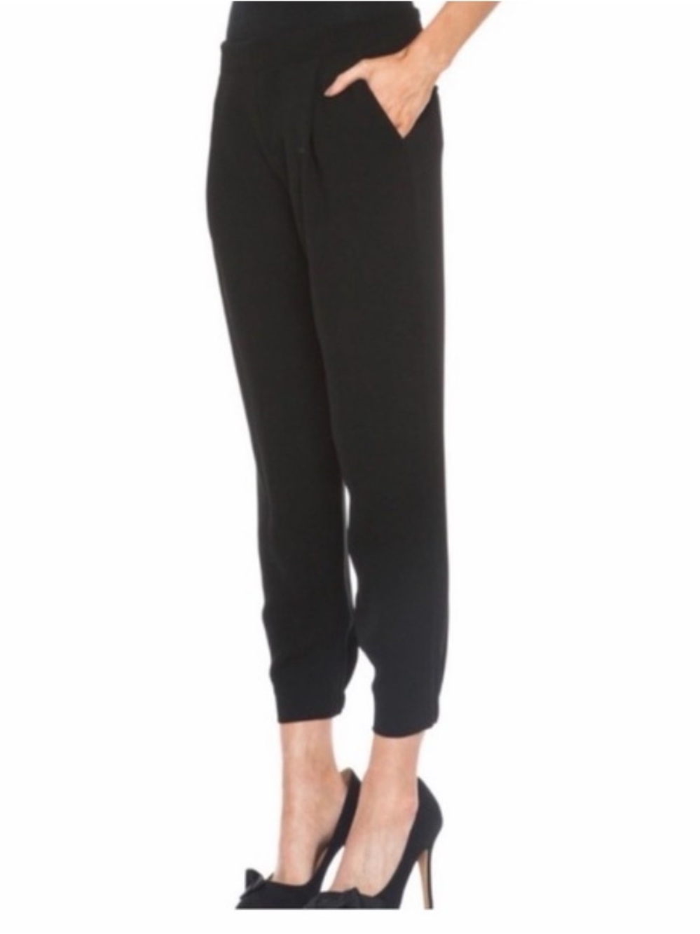 Vince Navy Tailored Jogger Pants